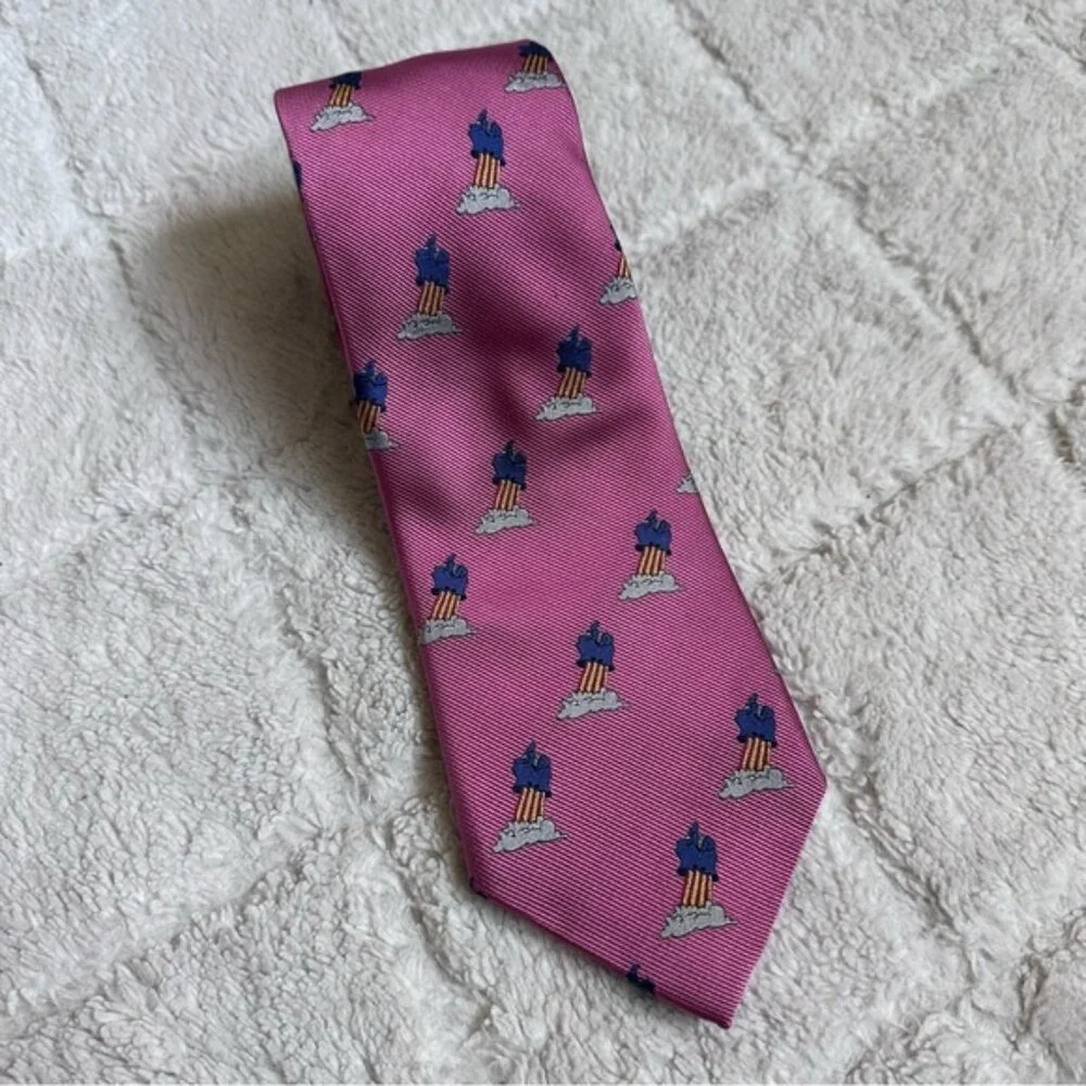 The Beatles By Psycho Bunny | Mens Graphic Tie - Picture 1 of 4